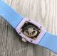 Women Richard Mille BonBon Collection Watches Rm07 Blue Rubber Strap (8)_th.jpg